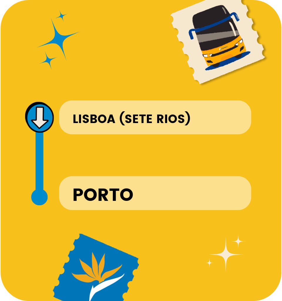 LISBOA (SETE RIOS) - PORTO